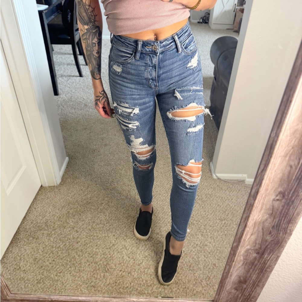 AE SUPER HI-RISE JEGGING JEANS
